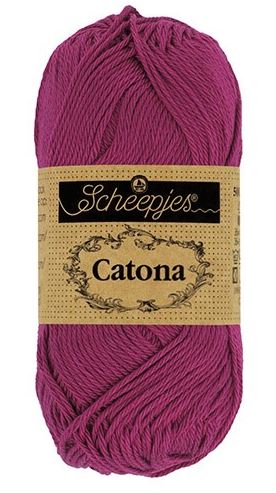 COT YARN:5Pcx50G”SCHEEPJES” (SCHE/CATONA-5PC)