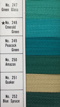 No. 3 Nylon Zippers — Pack of 72 (210211/20)