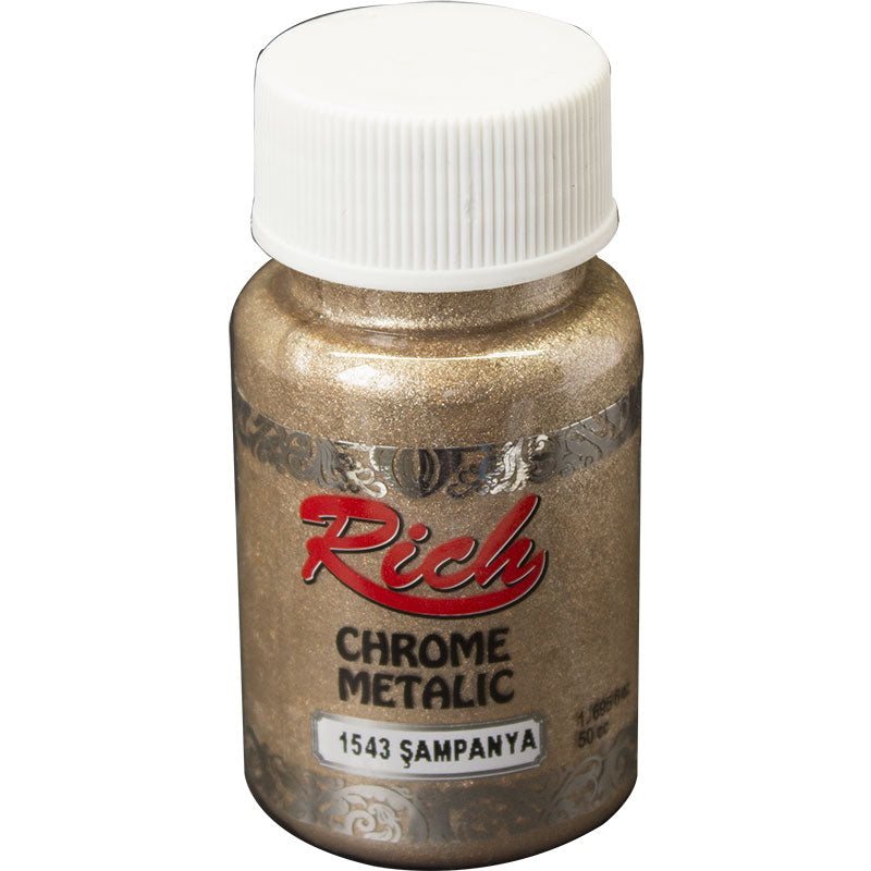 METALIC PAINTS:50CC (CHROME METALIC-50CC)