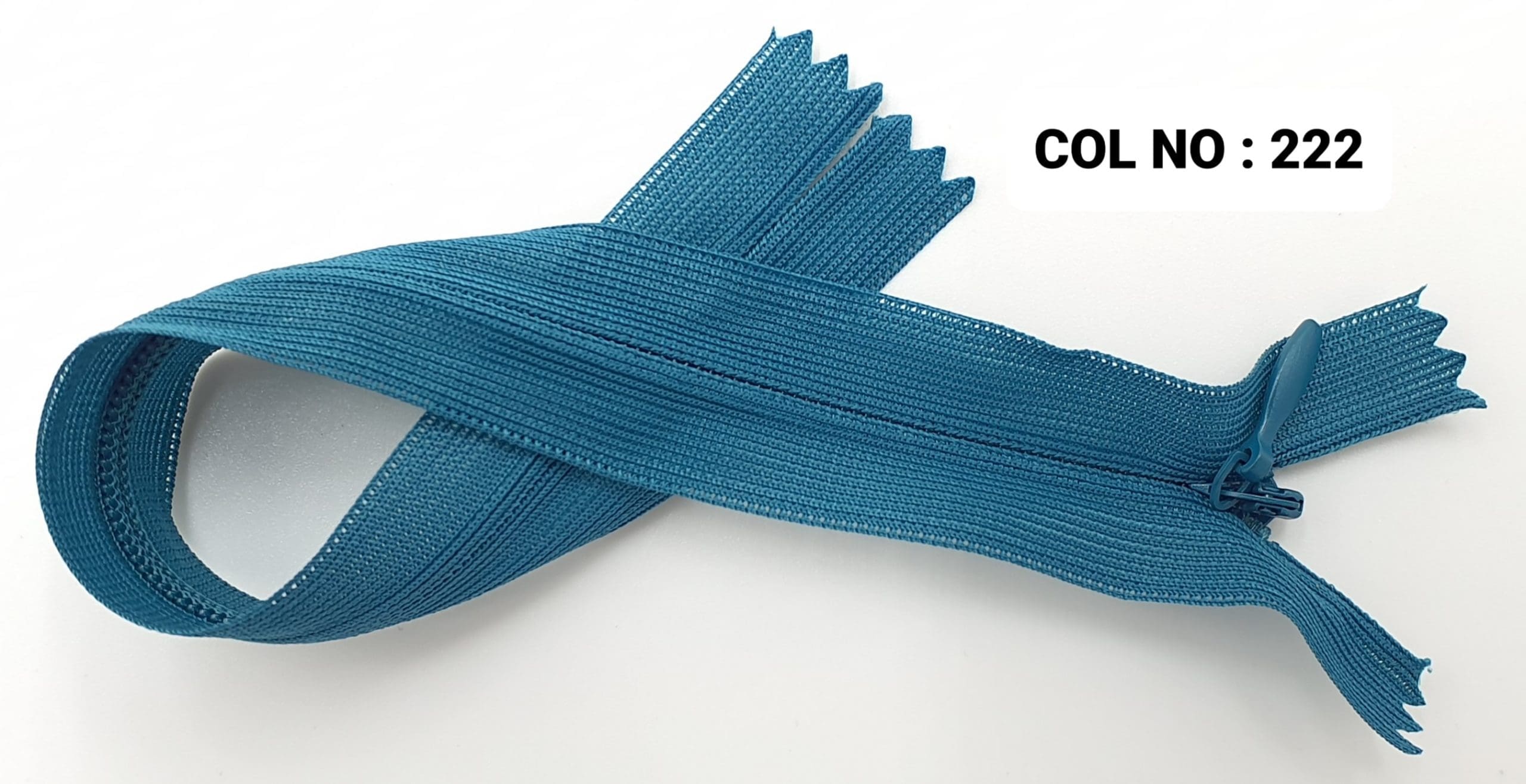 INVISIBLE ZIPPER:50PC/PKT (220321/8)