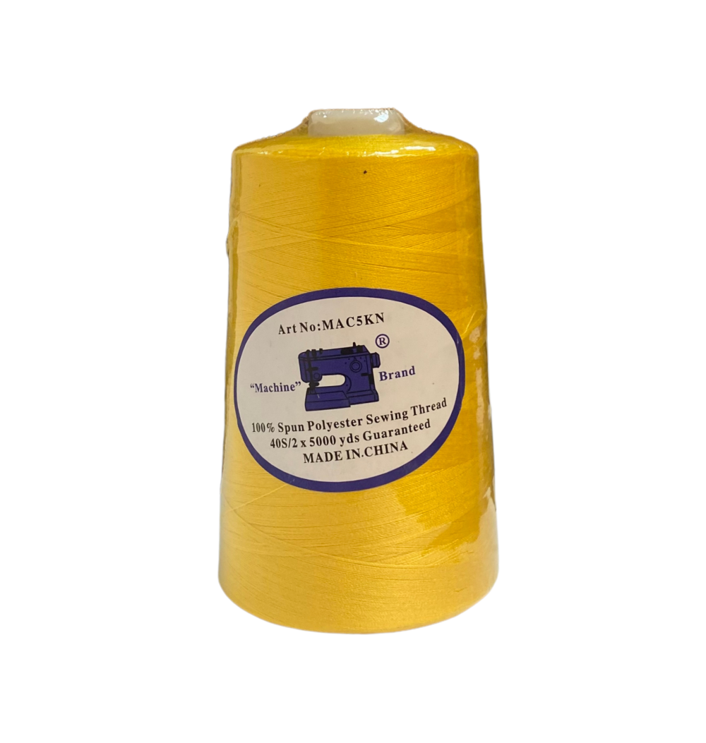SPUN POL.SEW THREAD:5000Y (MAC5KN)
