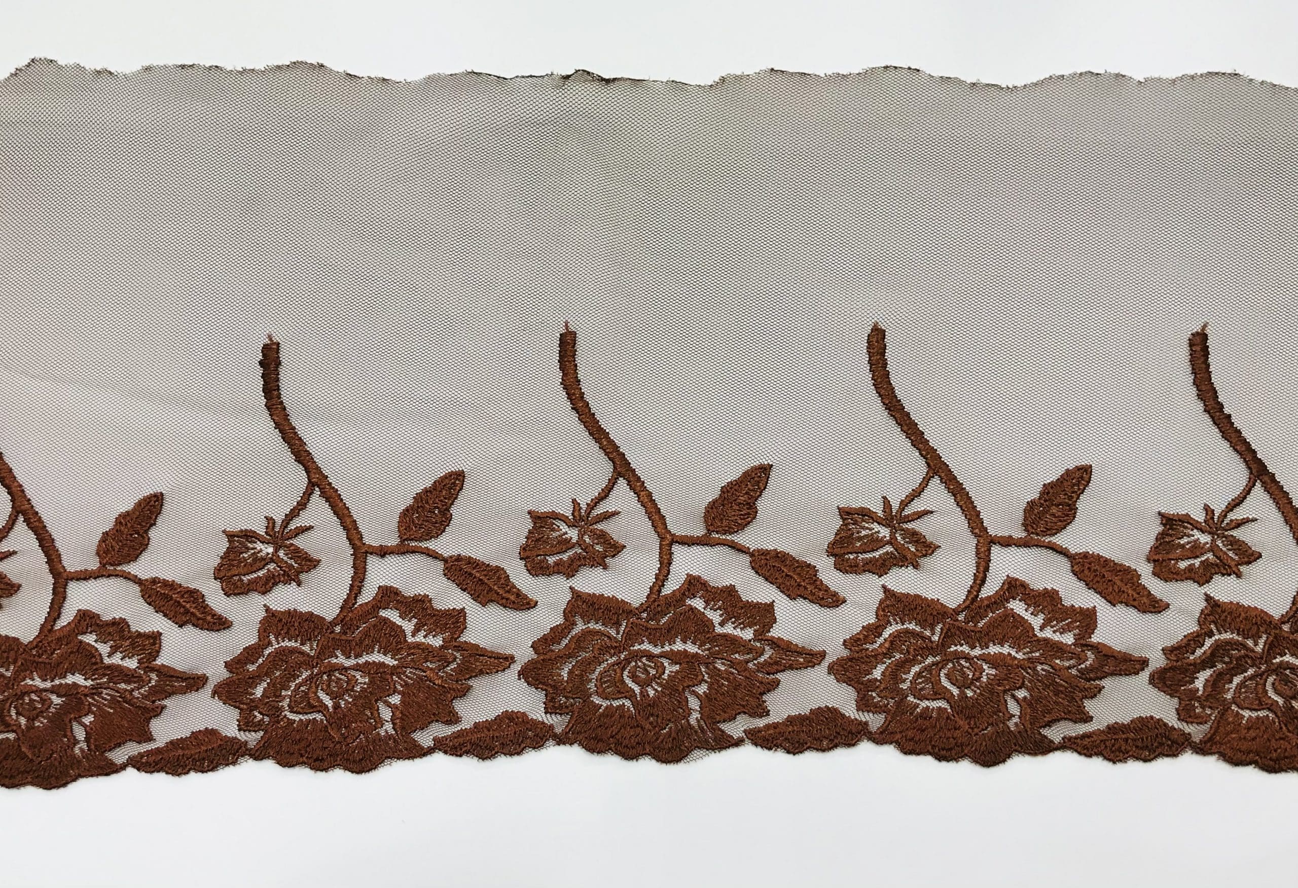 NET-CUT LACE:15Y (13.7M)18.75CM) (D-47-4023)