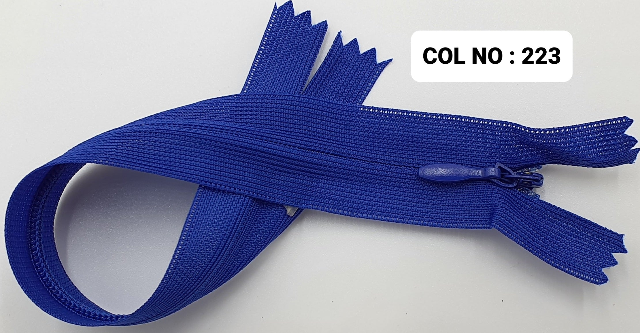 INVISIBLE ZIPPER:50PC/PKT (220321/8)