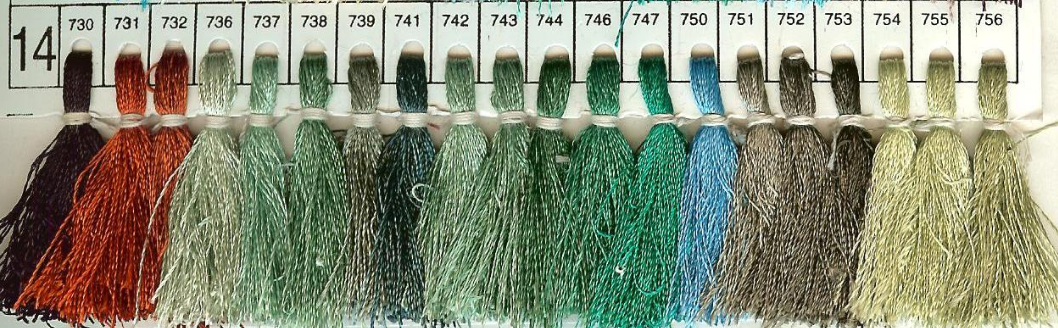 VISCOSE RAYON EMB.THREAD:10PC (ZAMZAM)