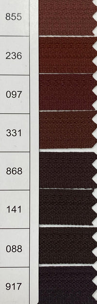 YKK Invisible Zippers – Pack of 10 (CHC-36/50CM-10PC)