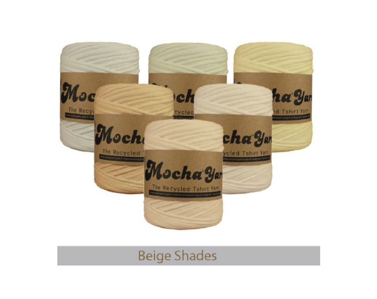 T-SHIRT YARN~120MTR (~700GRM) (MOCHA/T-SHIRT)