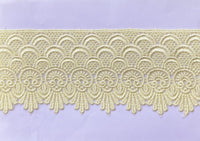 Chemical Lace Trim – 15 yd (13.7 m) × 8.75 cm (MA1774)