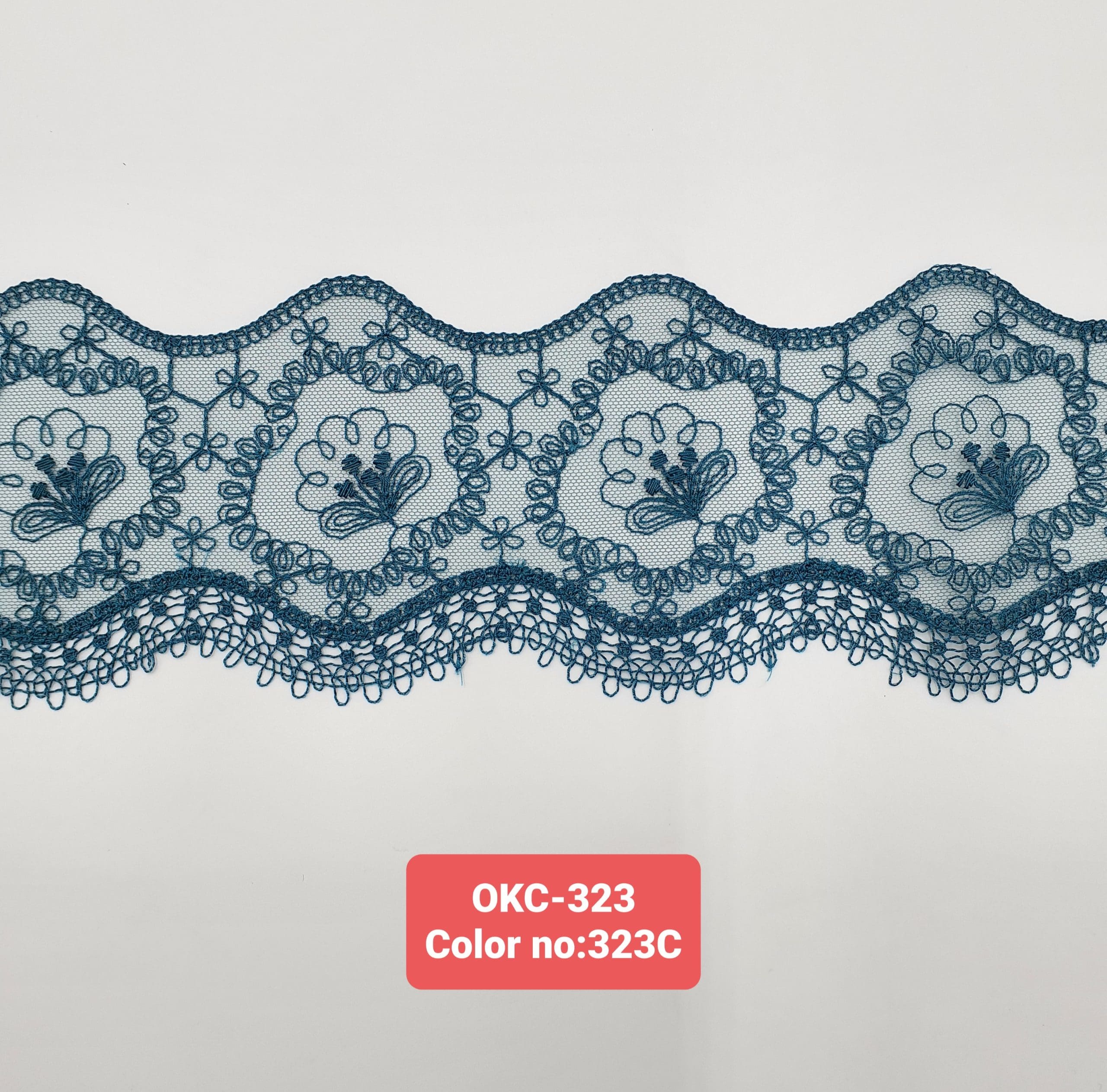 TULL EMB.LACE (OKC-323)