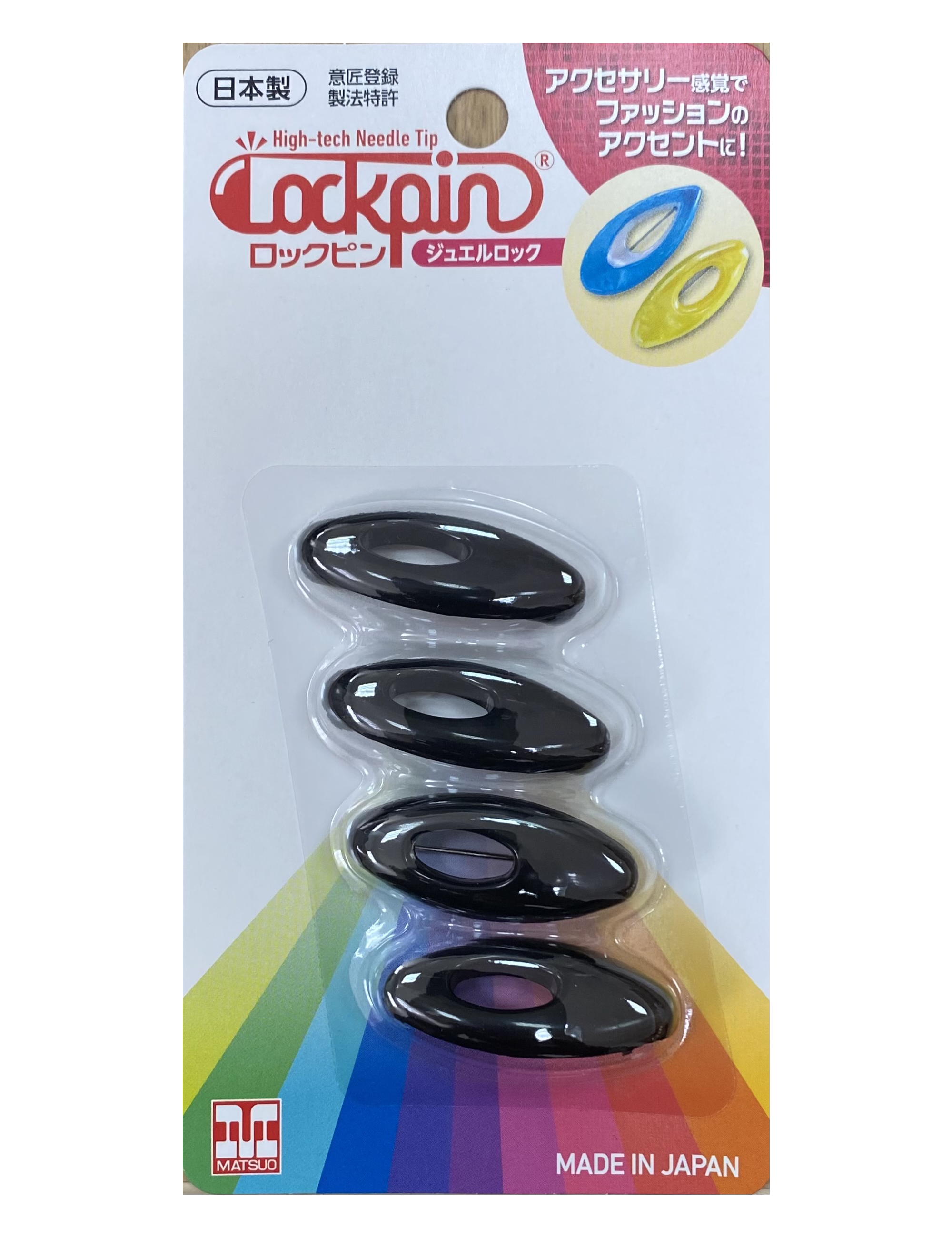 JEWEL LOCK PIN:4pcX12CRD (MB-09)