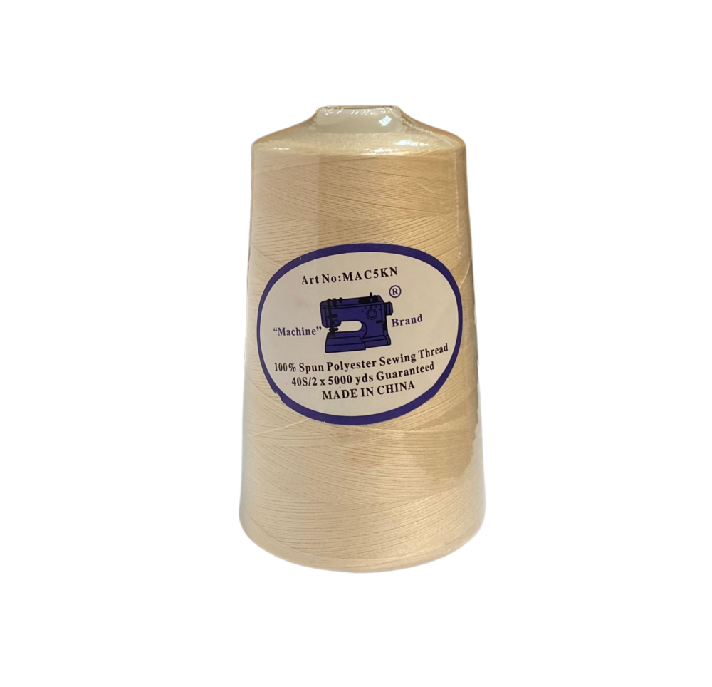 SPUN POL.SEW THREAD:5000Y (MAC5KN)