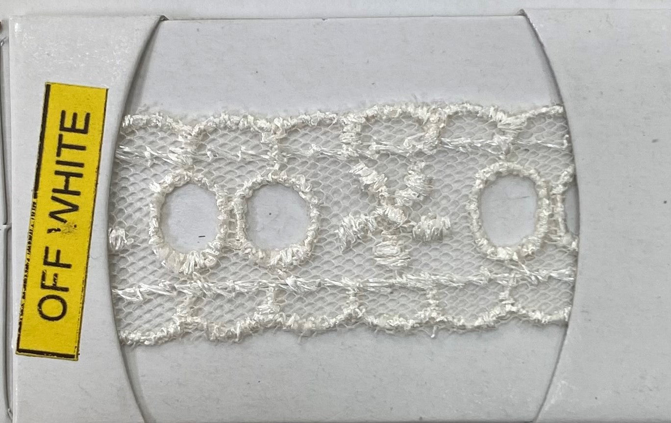 NET CUT LACE:15Y (13.7M):2CM) (D-948N)