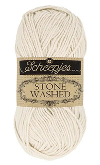 Scheepjes Stone Washed Cotton/Acrylic Yarn — 50 g × 5 (SCHE/STONE WASH)
