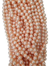 Plastic Round Beads – 12 mm, 30 in strand (KM/12MM-PX30)
