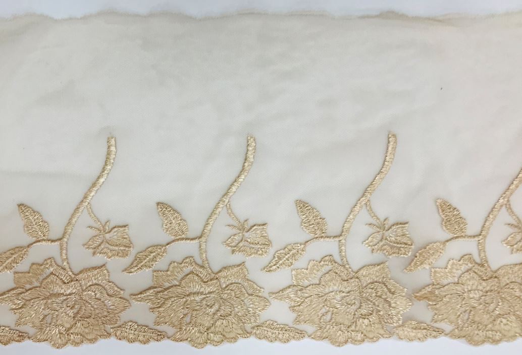 NET-CUT LACE:15Y (13.7M)18.75CM) (D-47-4023)