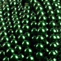 Plastic Round Beads – 8 mm, 30 in strand (KM/8MM-PX30)