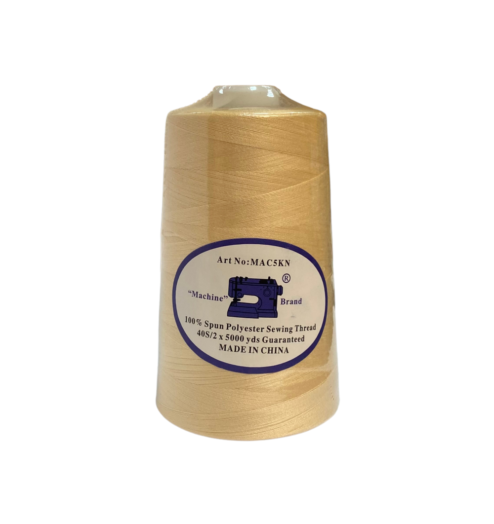 SPUN POL.SEW THREAD:5000Y (MAC5KN)