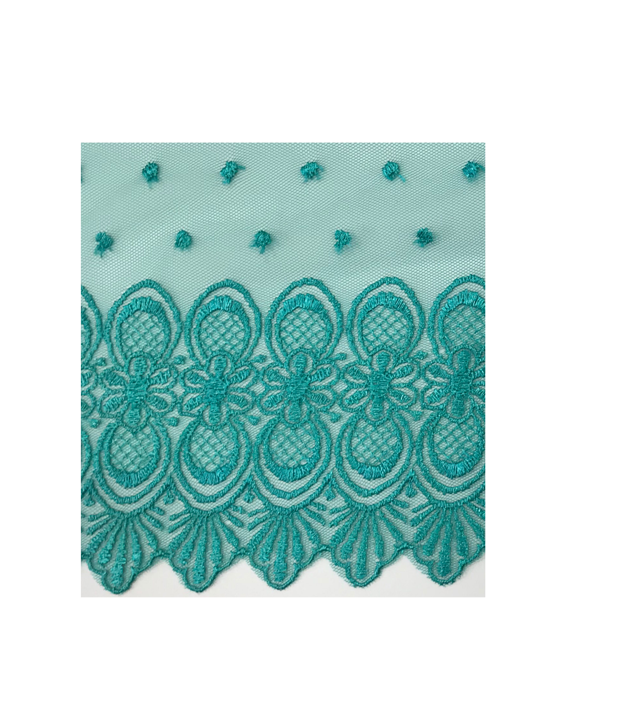 NET-CUT LACE;15Y (13.7MT):15CM) (D-49-4076)