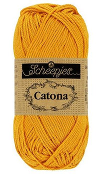 Scheepjes Catona Mercerized Cotton Yarn — 50 g × 5 (SCHE/CATONA-5PC)