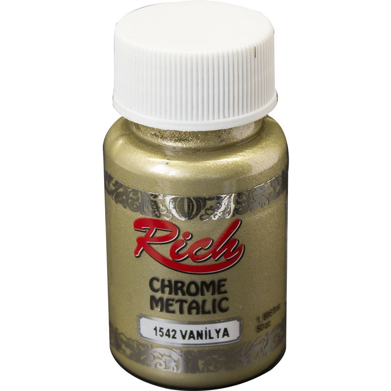 METALIC PAINTS:50CC (CHROME METALIC-50CC)