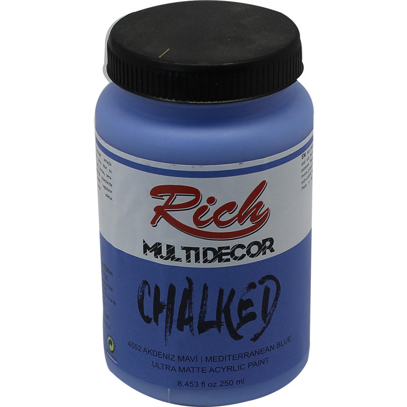 CHALKED ACRY.PAINT-250ML (MULTI DECOR-250CC)