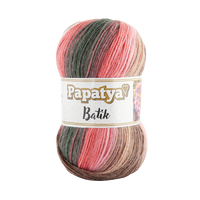 Papatya Batik Acrylic Yarn – 100 g – Pack of 5 (PAPATYA/BATIK)