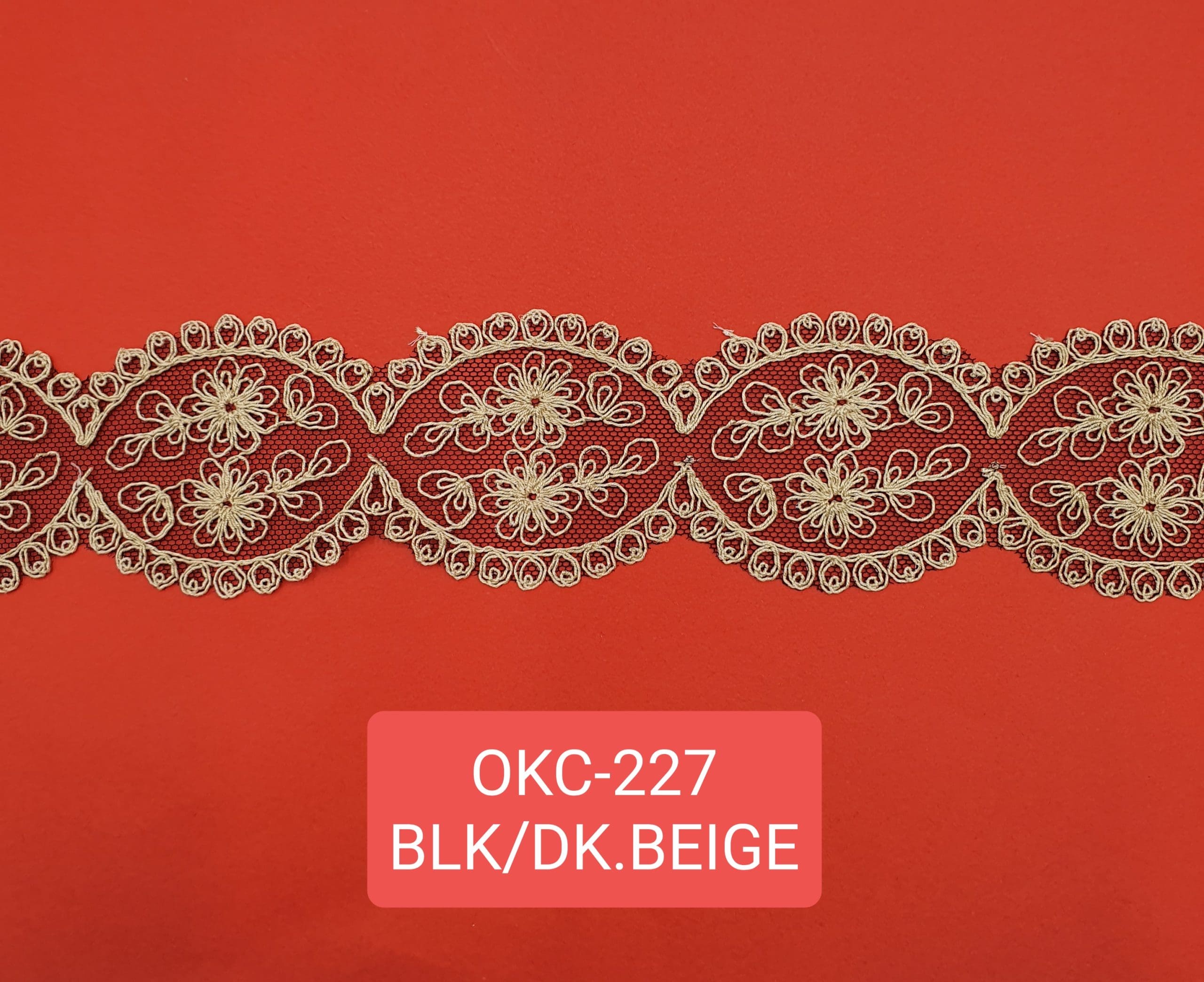 TULLE EMB.LACE (OKC-227)