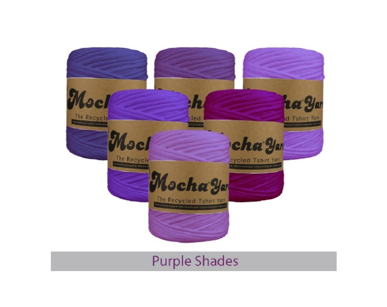 T-SHIRT YARN~120MTR (~700GRM) (MOCHA/T-SHIRT)