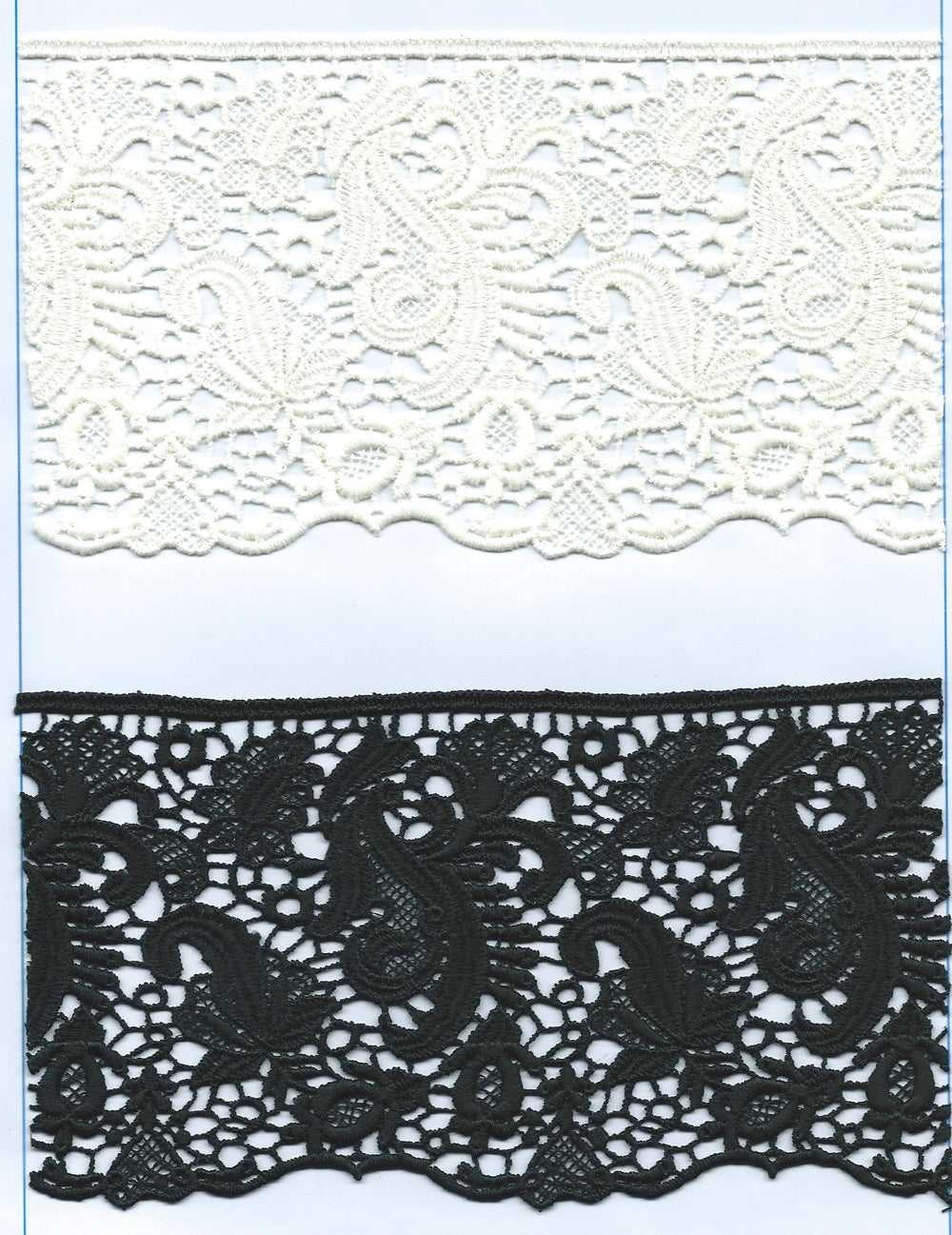 CHEM-CUT LACE W/TEXT.YARN:15Y (TX57-1091)