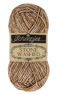 Scheepjes Stone Washed Cotton/Acrylic Yarn — 50 g × 5 (SCHE/STONE WASH)