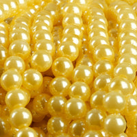 Plastic Round Beads – 8 mm, 30 in strand (KM/8MM-PX30)