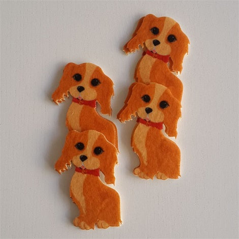 FELT APPLIQUE SEWING FIX:6PC (DK-FELT/SEW)