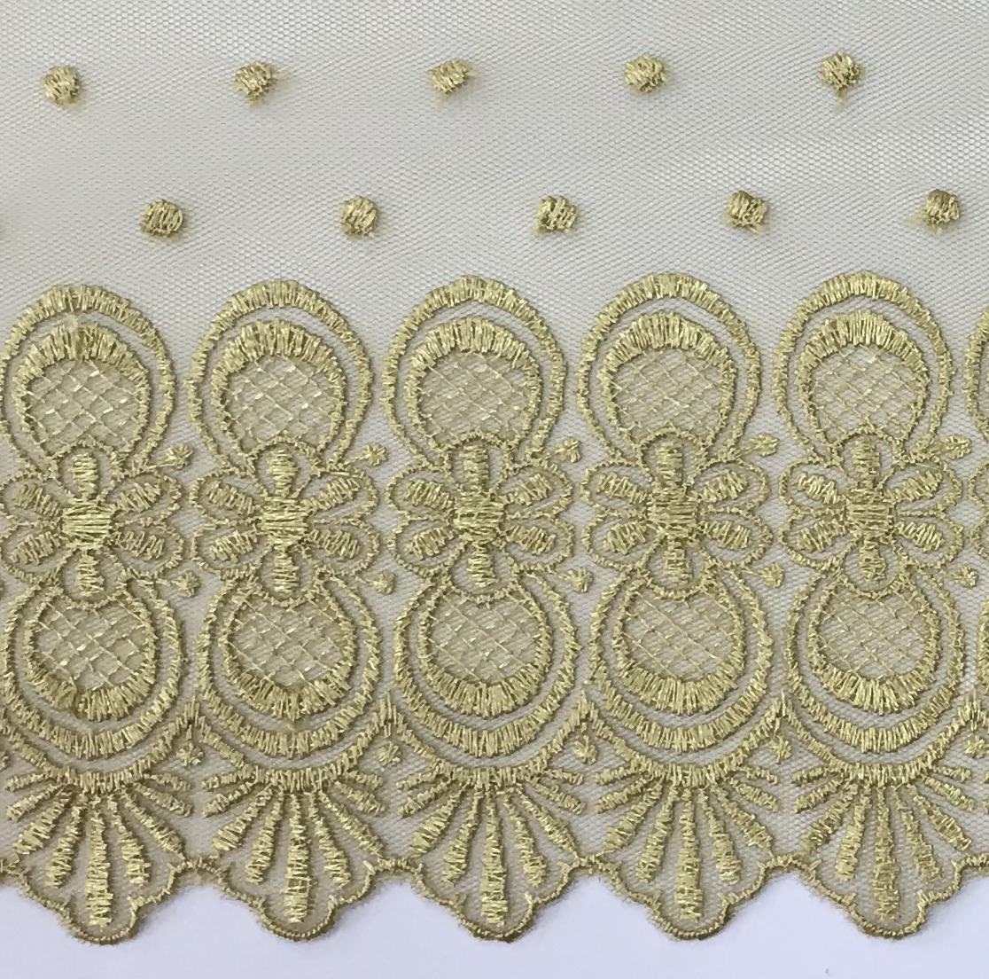 NET-CUT LACE;15Y (13.7MT):15CM) (D-49-4076)