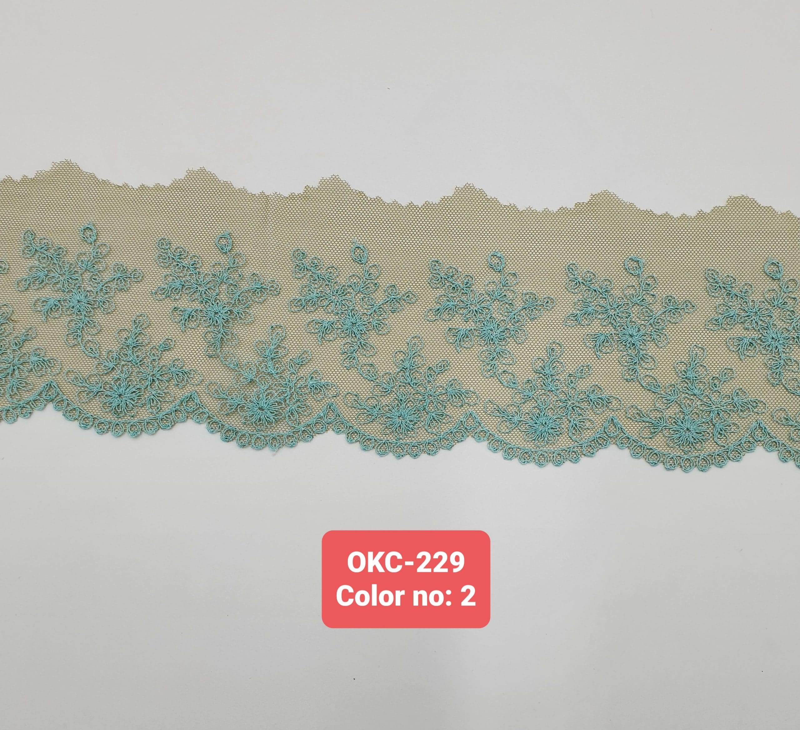 TULLE EMB.LACE (OKC-229)