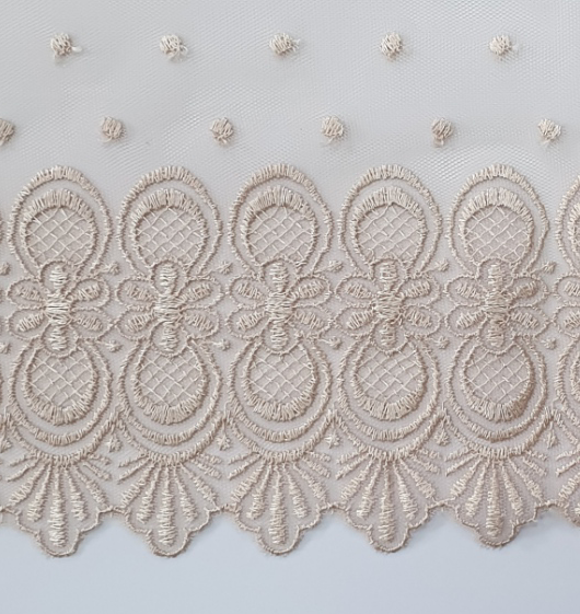 NET-CUT LACE;15Y (13.7MT):15CM) (D-49-4076)