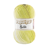 Papatya Batik Acrylic Yarn – 100 g – Pack of 5 (PAPATYA/BATIK)