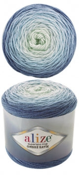 ACY/PL.YARN:2BLx300GR (600grm) (ALIZE/SUP.MIDI OMBRE)