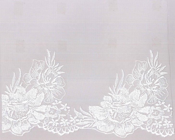 POL/NET CUT LACE:15Y:7.5" (D-57-4123)