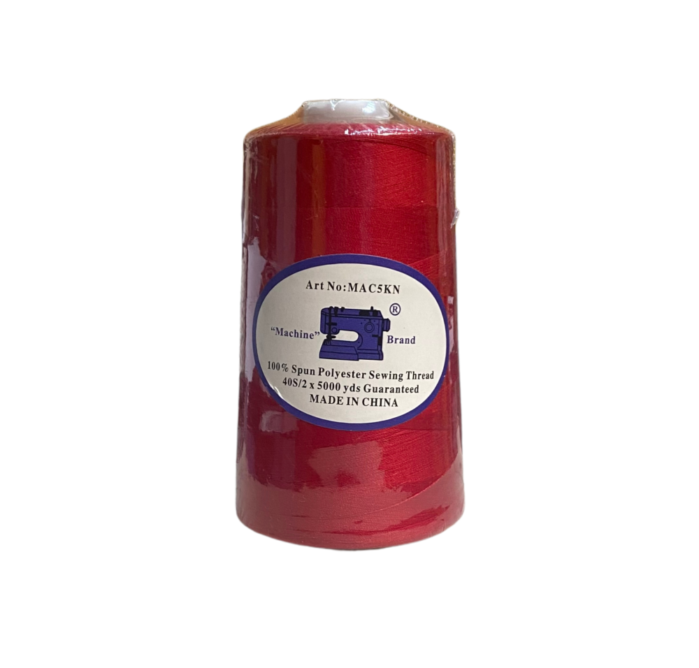 SPUN POL.SEW THREAD:5000Y (MAC5KN)