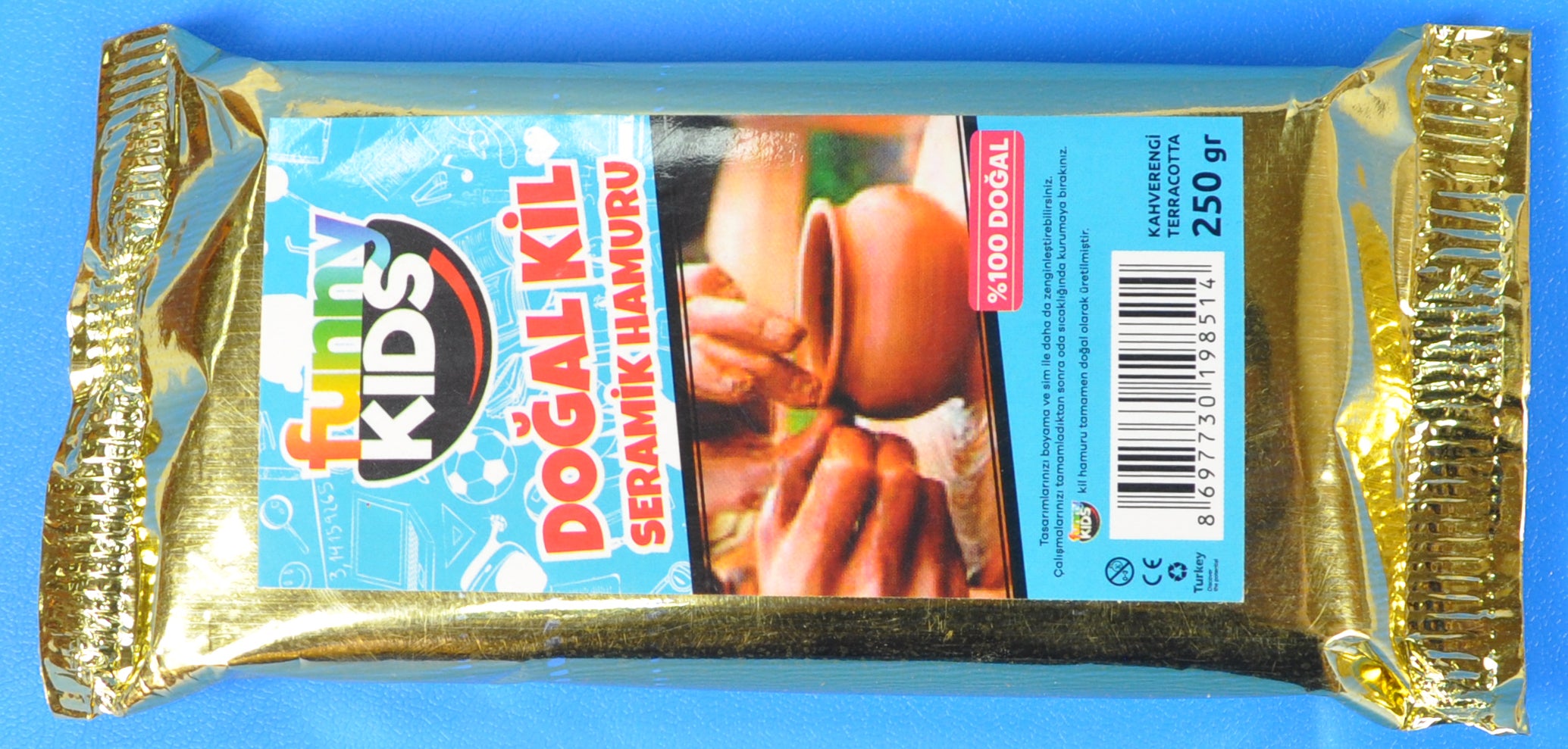 TERRA COTTA CLAY-250GRM (TERRA COTTA CLAY/250)