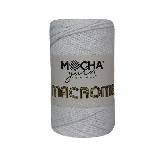 COT/POL YARN:250GR (180MTR) (MOCHA/MACROME)