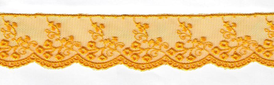 NET-CUT LACE:15Y (13.7MT)3.45CM) (D-44-4029)