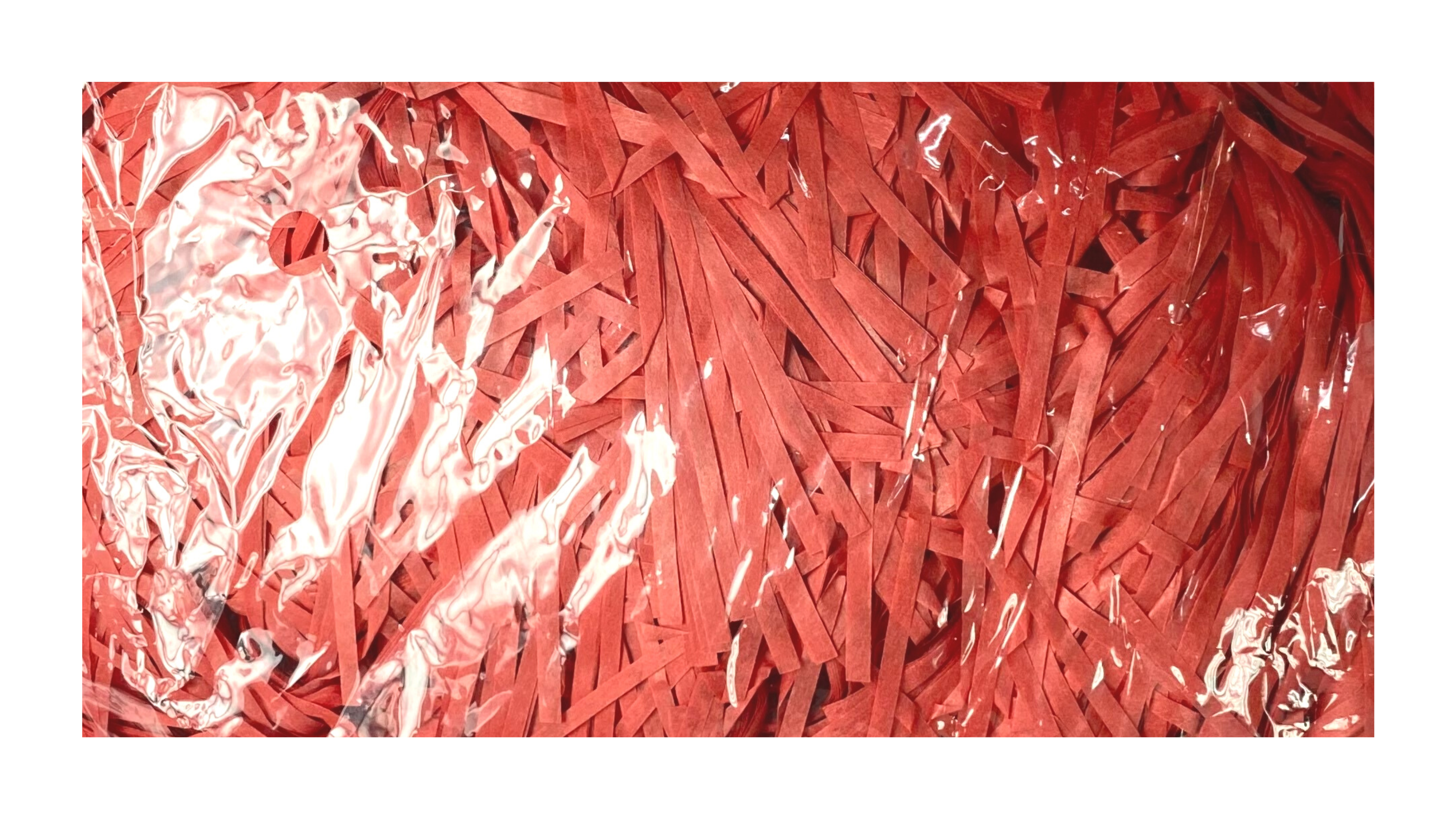 NON WOVEN SHREDDINGS:100GRM (SHREDDED PAPER)
