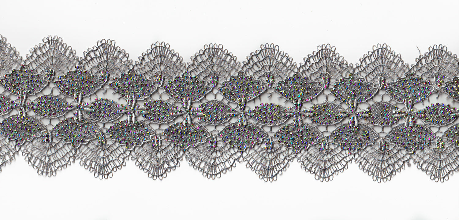 LACE WITH BEADS;5YDS (TX0049/3)