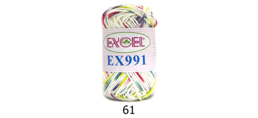 CROCHET YARN:400GRM (10BL) (FY-EX991C)