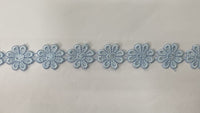 Chemical Lace Trim – 15 yd × 1 in (MA348)