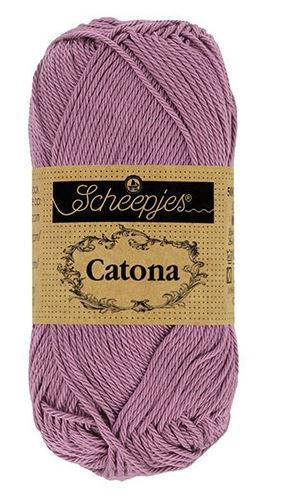 COT YARN:5Pcx50G”SCHEEPJES” (SCHE/CATONA-5PC)