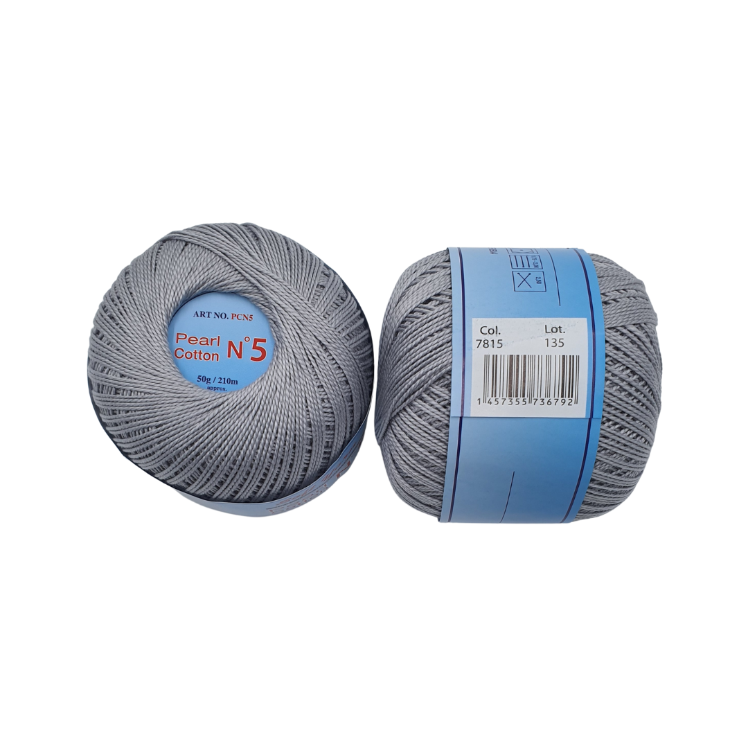 COT.KNIT YARN:50GRx4 (200GRM) (PEARL COTTON-5)