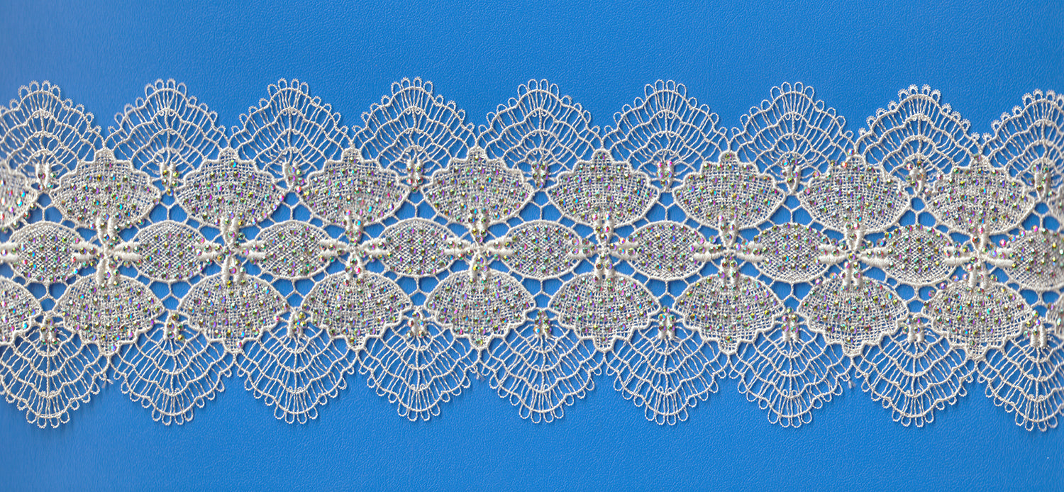 LACE WITH BEADS;5YDS (TX0049/1)