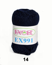 Acrylic Crochet Yarn – 40 g × 10 Balls (FY-EX991)