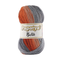 Papatya Batik Acrylic Yarn – 100 g – Pack of 5 (PAPATYA/BATIK)